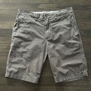 Banana Republic Gray Flat Front Shorts | 30